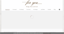 Desktop Screenshot of foryouasiago.com